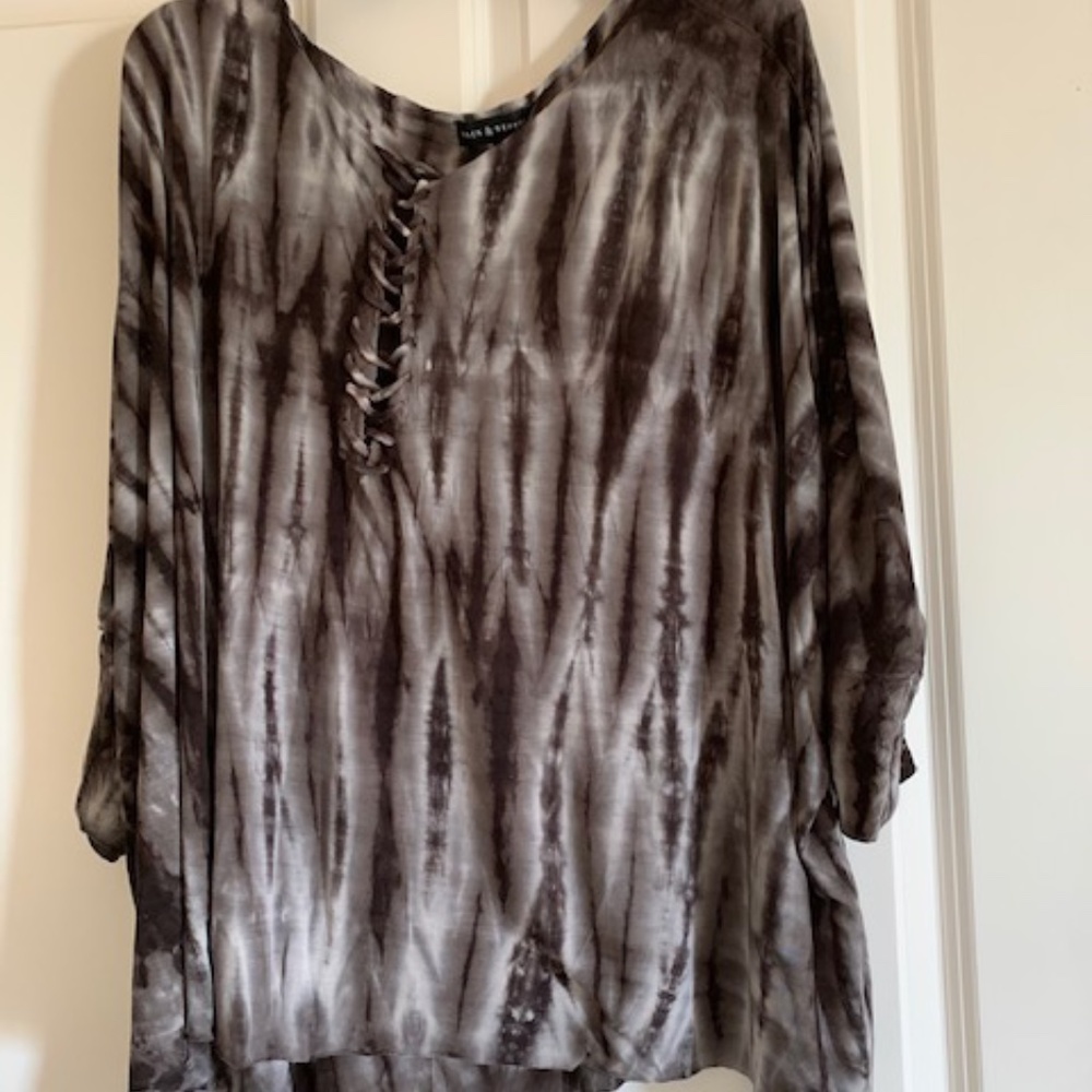 Tie Dye Bat Wing Shirt